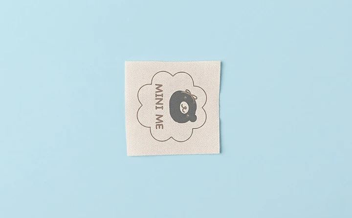 Satin Printed Label Image 3